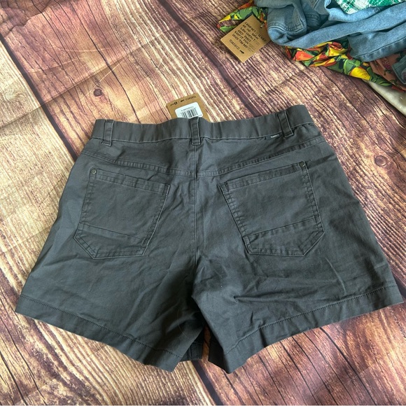 Women’s Toad&Co Earthworks Camp Short Charcoal Size 12 NWT - Picture 5 of 7